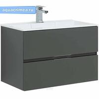 Тумба Алвита new 80 цв. серый (277516)